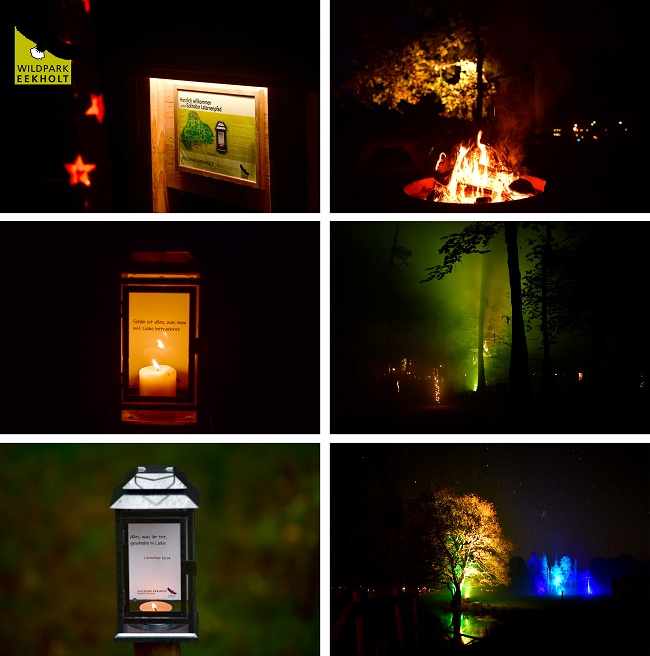 Novemberleuchten mit Eekholter Laternenpfad